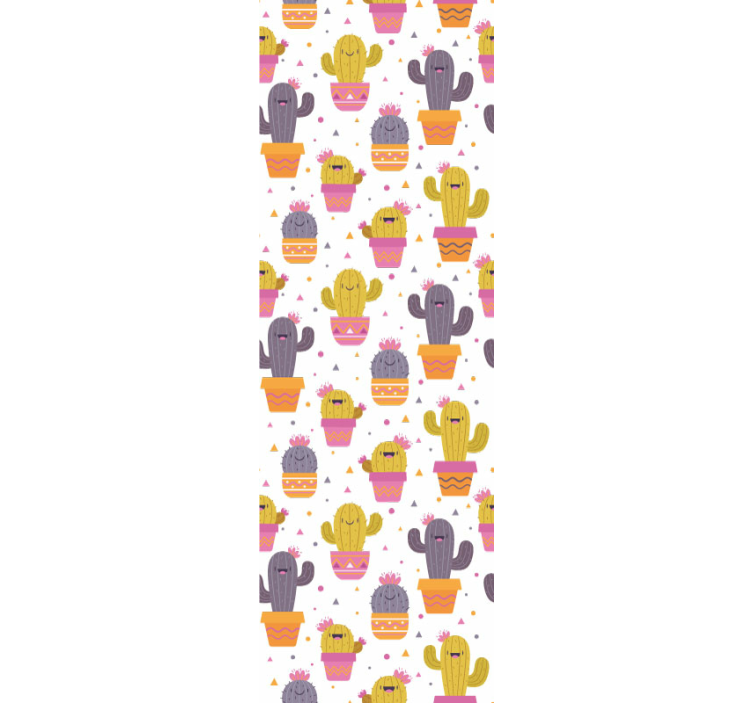 Papier peint chambre cactus - TenStickers