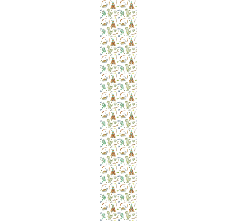 Papier peint enfant Dinosaures aquarelle - TenStickers