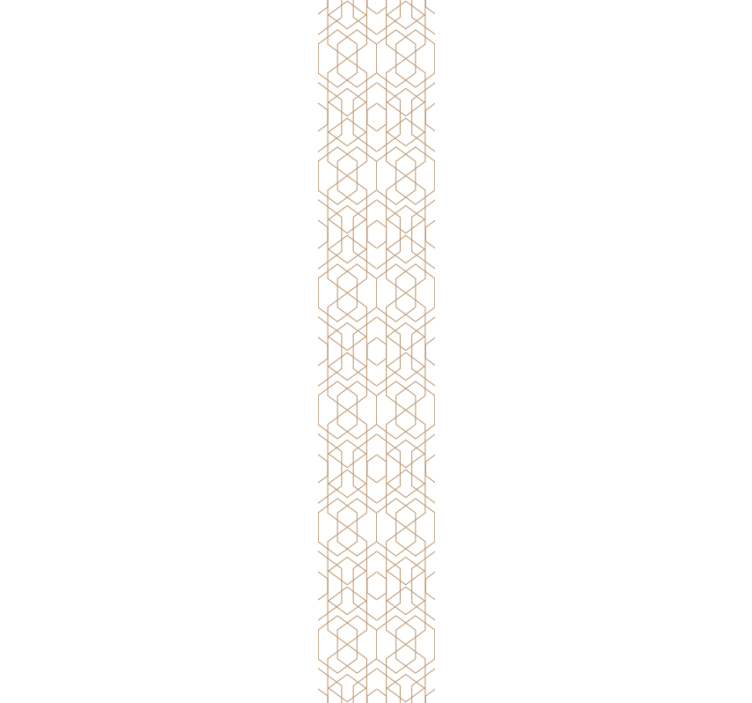 Papier peint formes géometriques harmonie géométrique - TenStickers