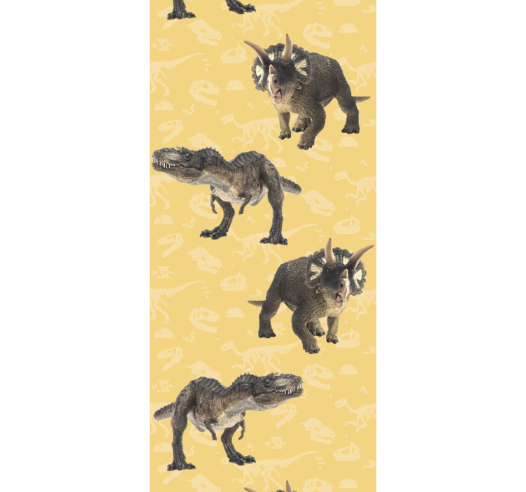 Papier peint animaux motif animalier de safari - TenStickers