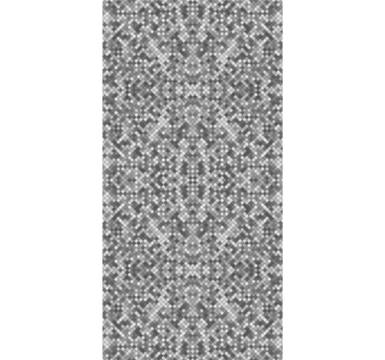 Papier peint formes géometriques illusion à chevrons - TenStickers