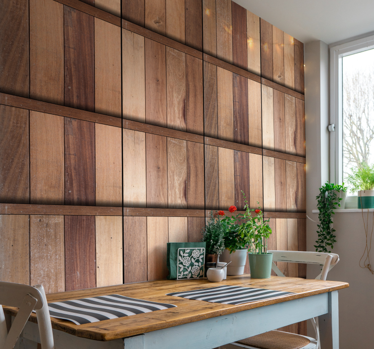 Papier peint de relaxation marron - TenStickers