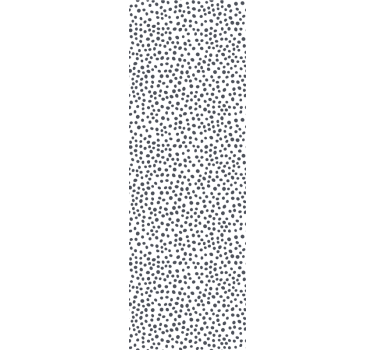 Papier peint cercles motif élégant en noir et blanc - TenStickers
