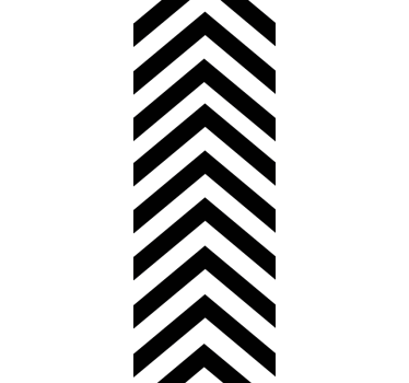 Papier peint rayures motif en zigzag - TenStickers