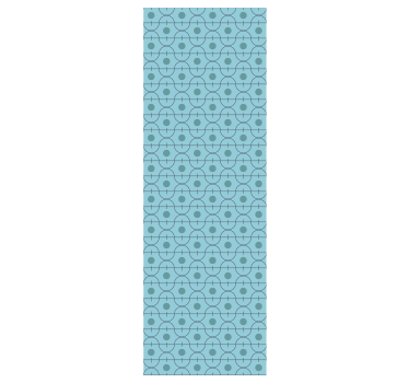 Papier peint bleu formes géométriques bleues - TenStickers