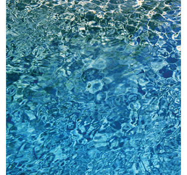 Papier peint autres textures eau bleue réaliste - TenStickers