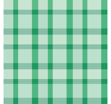 Papier peint couloir carrés verts et blancs - TenStickers