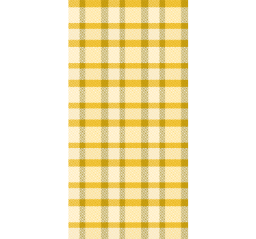 Papier peint couloir carreaux jaunes et blancs - TenStickers