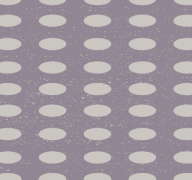 Papier peint couloir cercles géométriques gris et violet - TenStickers
