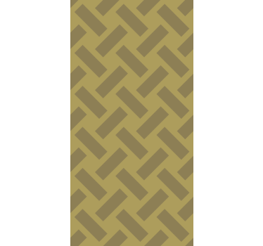 Papier peint couloir motif géométrique jaune carré - TenStickers