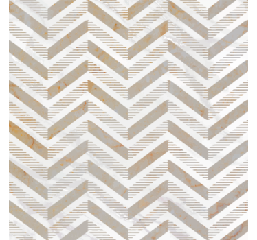 Papier peint pierre marbre blanc mat cuisine - TenStickers
