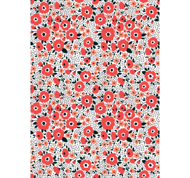 Papier peint couloir motif chiots charmants - TenStickers
