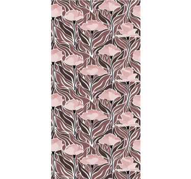 Papier peint couloir motifs beiges élégants - TenStickers