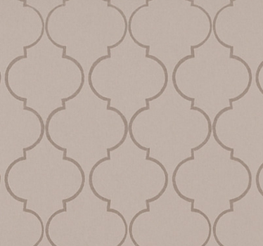 Papier peint chambre adulte effet lin taupe - TenStickers