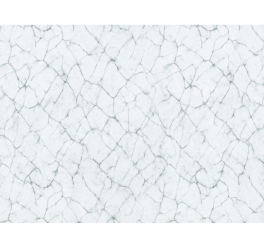 Papier peint chambre adulte marbre blanc fissuré - TenStickers