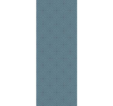 Papier peint chambre motif losanges gris nordique - TenStickers