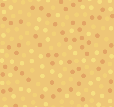 Papier peint avec Cercles oranges et jaunes - TenStickers