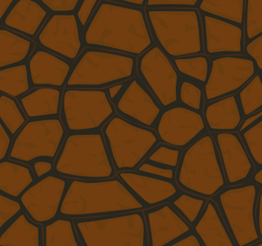 Papier peint pierre motif marron complexe - TenStickers