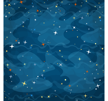 Papier peint étoiles nuit - TenStickers