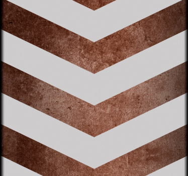 Papier peint moderne vagues chocolat - TenStickers