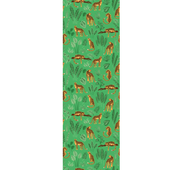 Papier peint foret Jungle verte - TenStickers