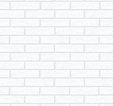 Papier peint cuisine imitation briques blanches - TenStickers