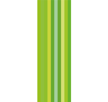 Papier peint rayures Rayures verticales aux couleurs vertes - TenStickers