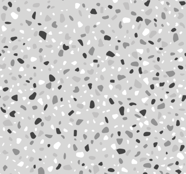 Papier peint pierre Terrazo gris - TenStickers