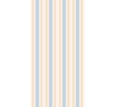Papier peint rayures Tons beige et bleu - TenStickers