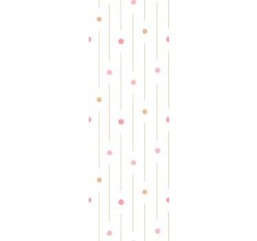 Papier peint cercles rayures à pois - TenStickers