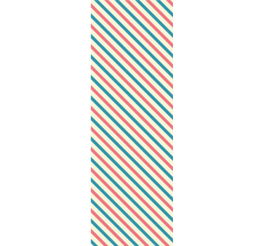 Papier peint rayures motif en diagonale - TenStickers