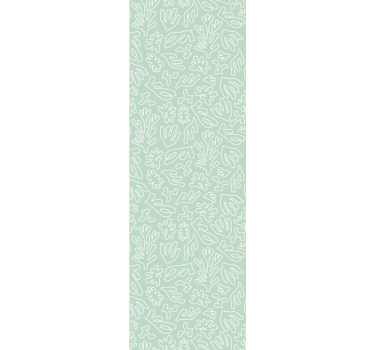 Papier peint chambre Vert pense aux algues - TenStickers