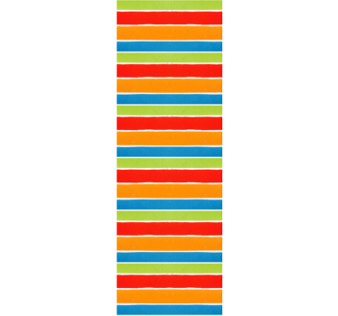 Papier peint rayures lignes colorées - TenStickers