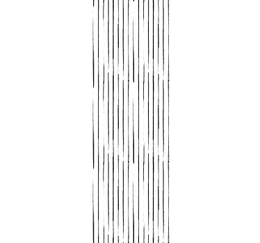 Papier peint rayures Nordique noir et blanc - TenStickers