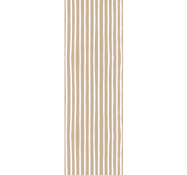 Papier peint rayures Beige nordique et blanc - TenStickers
