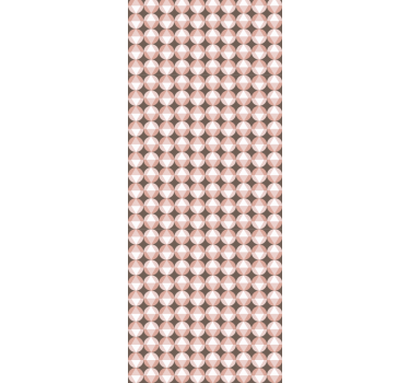 Papier peint cercles motif à motifs beige - TenStickers