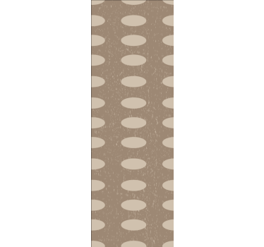 Papier peint cercles conception de motifs ovales - TenStickers