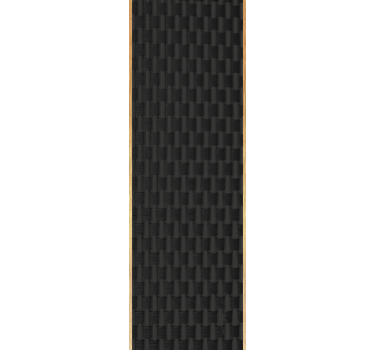 Papier peint imitation bois Osier français noir de style bois - TenStickers