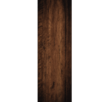 Papier peint imitation bois Bois brut patiné brun foncé - TenStickers