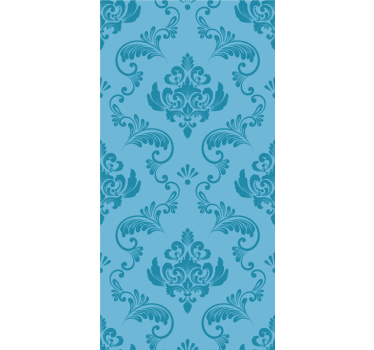 Tapisserie chambre Turquoise classique hollywood-régence - TenStickers