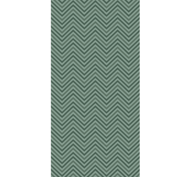 Tapisserie chambre sticker chevron vert scandinave - TenStickers