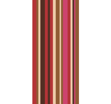 Papier peint rayures  rayé bohème - TenStickers