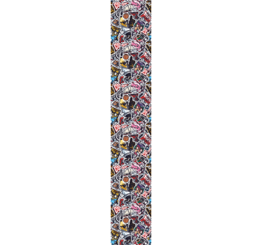 Papier peint art Bombe autocollant urbain - TenStickers
