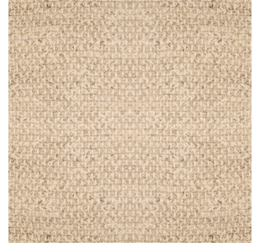 Papier peint salon tissu beige - TenStickers