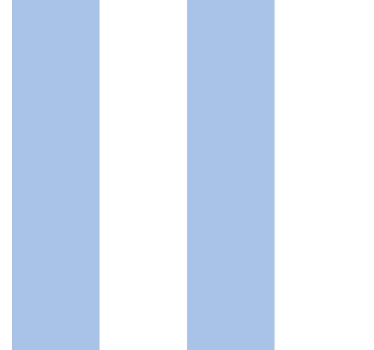Papier peint lignes verticales nuances de bleu et de blanc - TenStickers