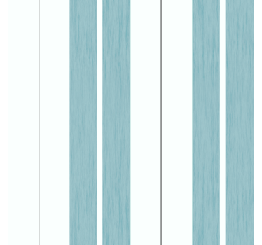 Papier peint couloir rayures nuances turquoise - TenStickers