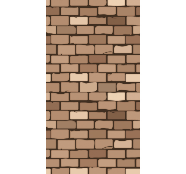 Papier peint pour cuisine imitation mur en briques - TenStickers