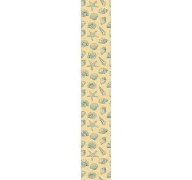Papier peint animaux coquillages marins - TenStickers