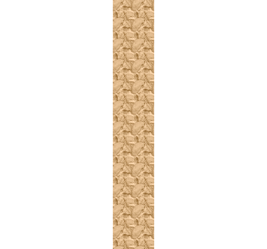 Papier peint poissons motif de coquille fossile - TenStickers