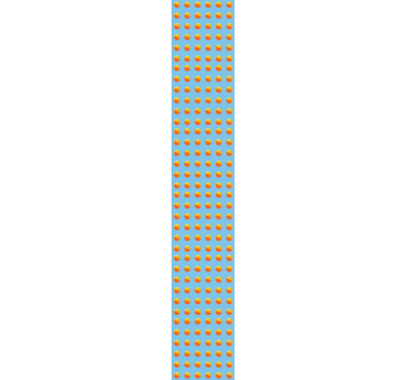 Papier peint cercles motif de cercle ensoleillé - TenStickers